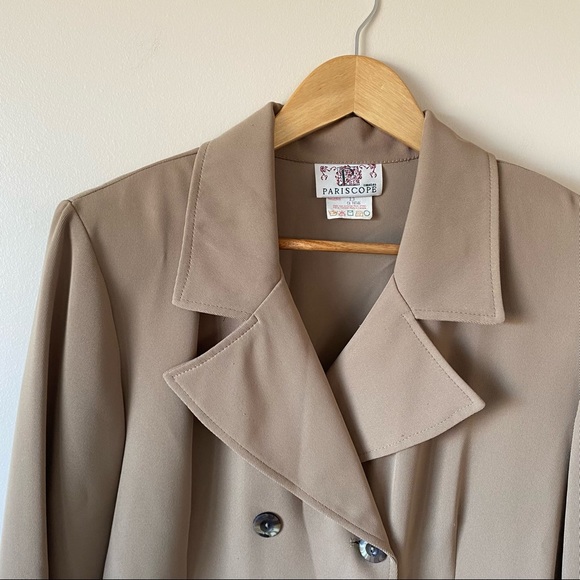 Vintage Olive Coloured Pant Suit - Picture 3 of 12